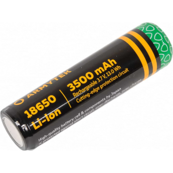 Аккумулятор ARMYTEK 18650 LI-ION 3500 МАЧ Аккумулятор ARMYTEK 18650 LI-ION 3500 МАЧ